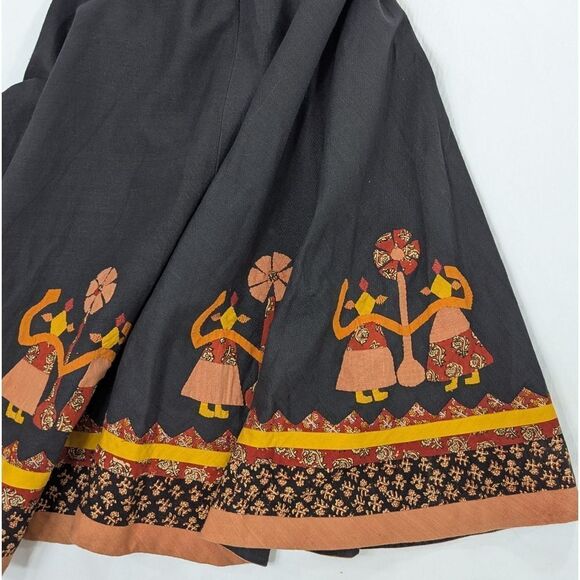 Handmade Peasant Midi Skirt - Picture 6 of 6